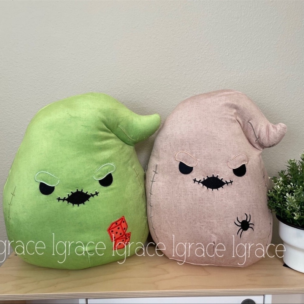 Squishmallow Oogie Boogie the NBC 12” set NWT
